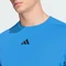 adidas D4T Primelift 3-Streifen Funktionsshirt kurzarm ray blue (Herren) Vorschaubild