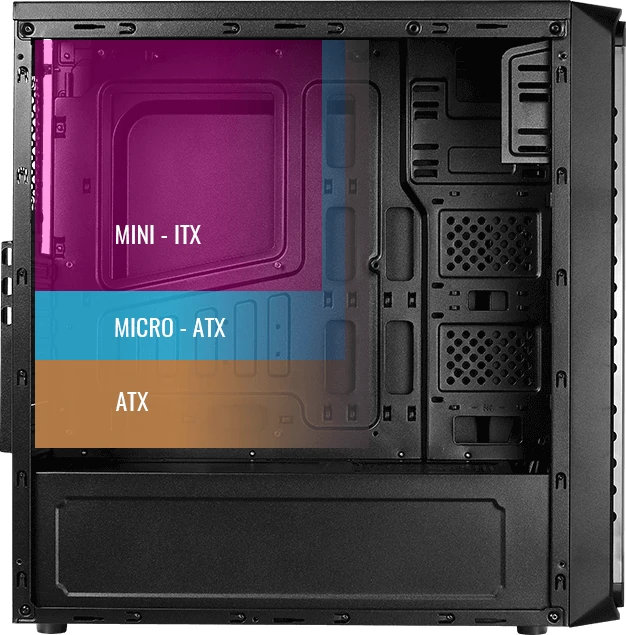 AeroCool System Integrator SI-5200 Frost, Acrylfenster