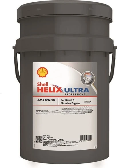 Shell Helix Ultra Professional AV-L 0W-20 20l