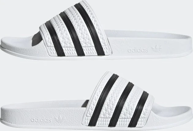 adidas Adilette white/core black