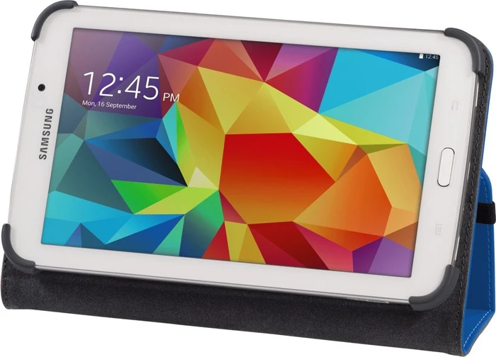 Hama Portfolio Wave Schutzhülle für Galaxy Tab 4 7.0 blau