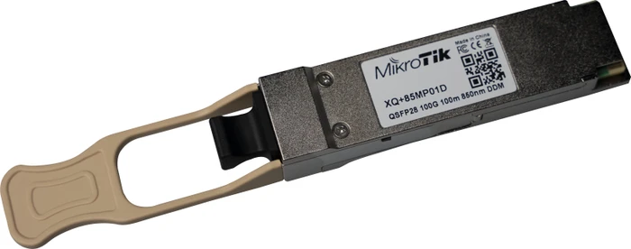 MikroTik RouterBOARD XQ+85 100G LAN-Transceiver, MTP/MPO-12 MM 100m, QSFP28