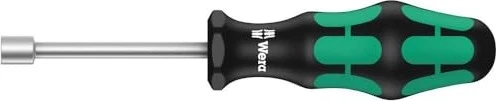 Wera Kraftform Plus Serie 300 395 HO Außensechskant Schraubendreher, 13x90mm