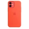 Apple Silikon Case mit MagSafe für iPhone 12 Mini leuchtorange Vorschaubild