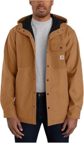 Carhartt Rain Defender Relaxed Fit Heavyweight Hooded Jacke oiled walnut heather (Herren)