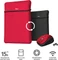 Trust Yvo Wireless Mouse Set mit Wendehülle für 15.6" Laptops, rot, USB Vorschaubild