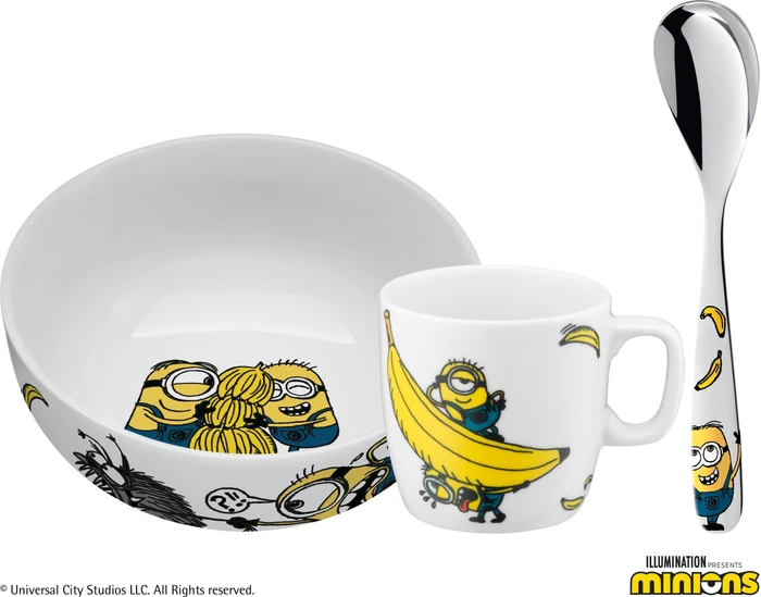 WMF Disney Minions Frühstücks Kinderservice, 3-tlg.