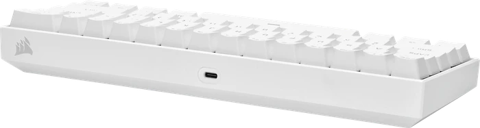 Corsair Gaming K65 RGB Mini, 60%, weiß, MX SPEED RGB Silver, USB, DE
