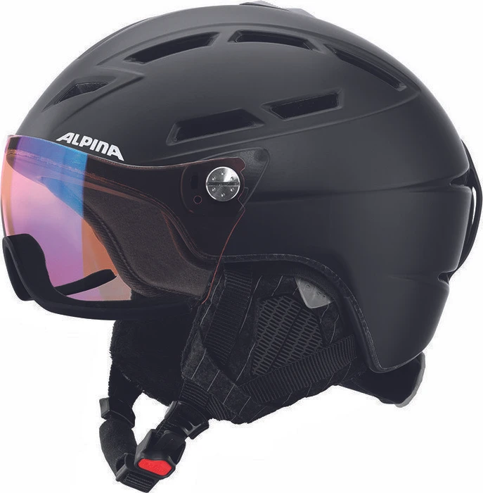 Alpina Griva Visor VHM Helm schwarz matt (Damen)