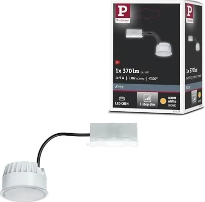 Paulmann LED-Modul Base Coin rund 5W Einbauleuchte 3-step-dim opal