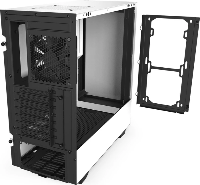 NZXT H510, weiß, Glasfenster