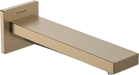 Hansgrohe Tecturis E Wanneneinlauf brushed bronze