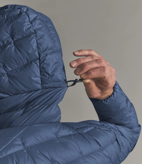 Ortovox Downwool 180 Hooded Funktionsjacke blue nunatak (Herren)