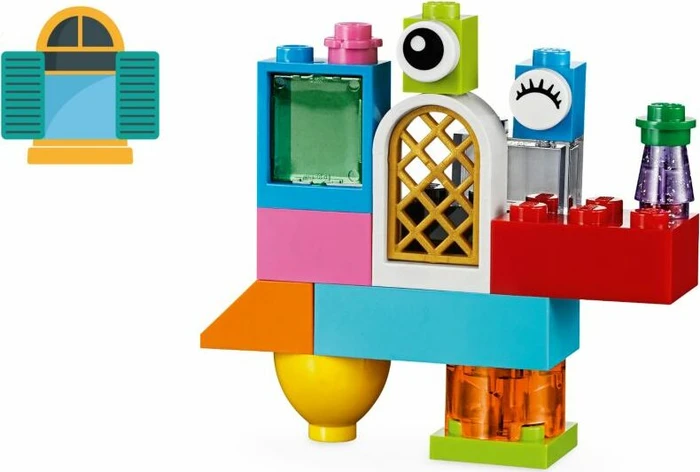 LEGO Classic - Bausteine kreativ mit Fenstern