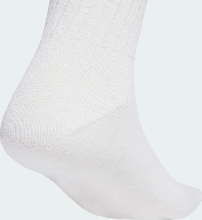 adidas Ribbed Crew Socken white/maroon, 2 Paare