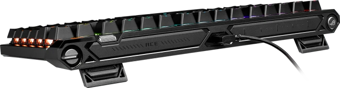 ASUS ROG Falchion Ace 75 HE, schwarz, ROG HFX V2 Magnetic, USB, DE