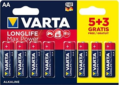 Varta Max Power Mignon AA, 8er-Pack