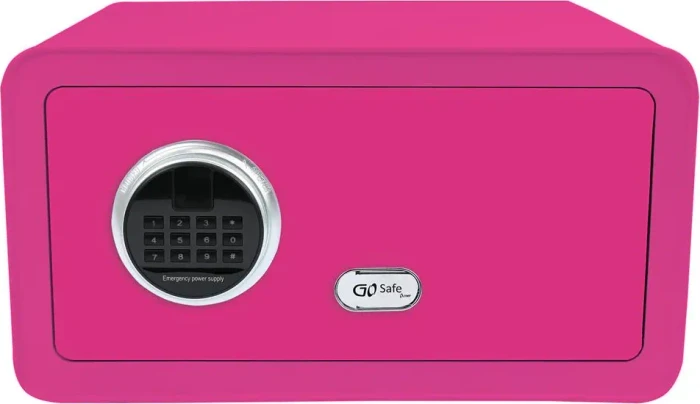 Olympia Olymp GOsafe 2.0/210 Schlüsseltresor, pink, Schlüsselschloss/elektronisches Zahlenschloss