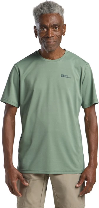 Jack Wolfskin Delgami Funktionsshirt kurzarm eucalyptus (Herren)