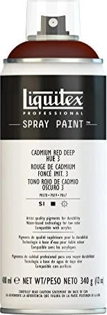 Liquitex Professional Spray Paint cadmium red deep hue 3, 400ml