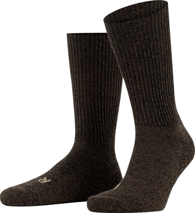 Falke Walkie Ergo Socken dark brown