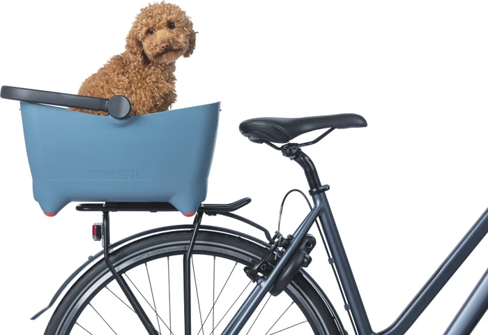 Basil Buddy MIK Fahrradkorb blau