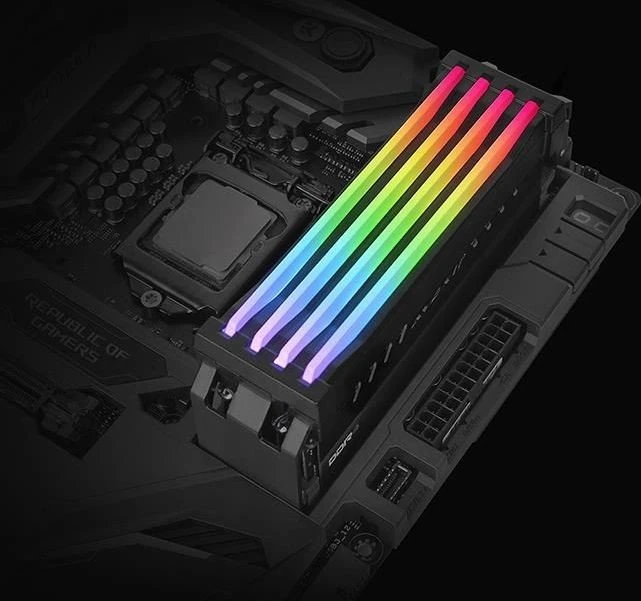 Thermaltake Pacific R1 Plus DDR4 RGB Beleuchtung für Speichermodul, schwarz