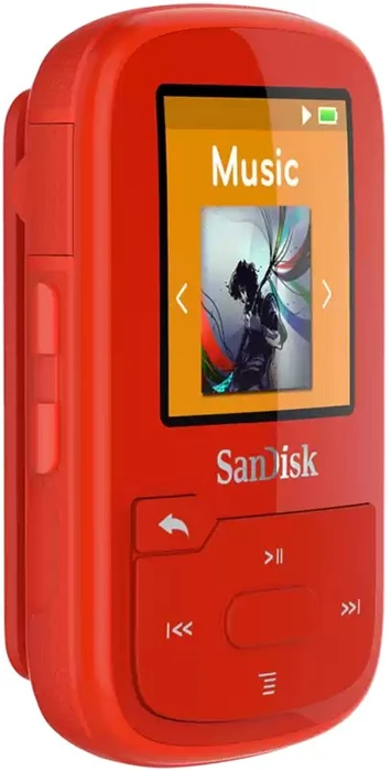 SanDisk Sansa Clip Sport Plus 16GB rot
