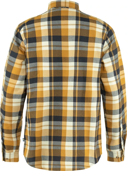 Fjällräven Fjällglim Hemd langarm buckwheat brown/dark navy (Herren)
