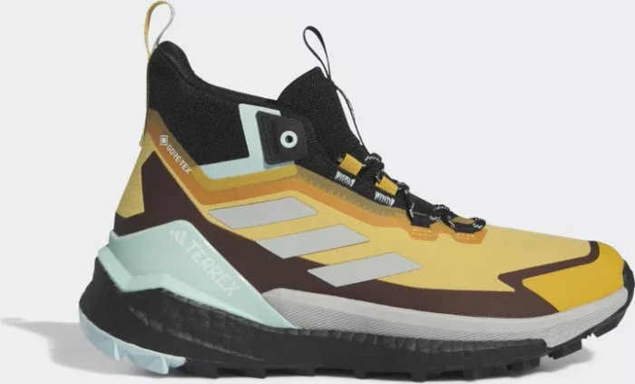 adidas Terrex Free Hiker 2.0 GTX preloved yellow/wonder silver/semi flash aqua (Damen)