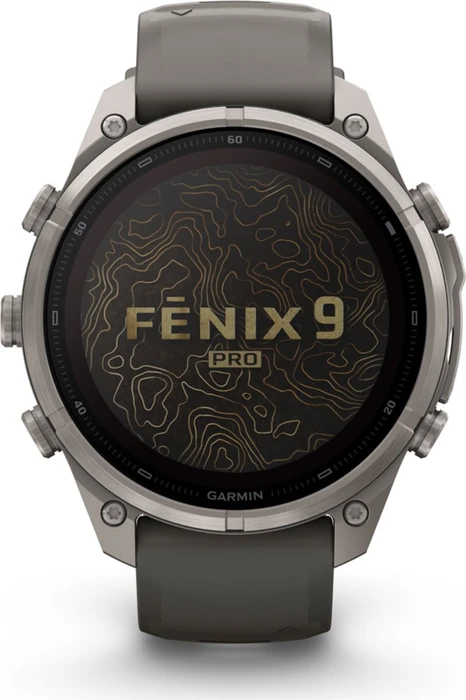 Garmin Fenix 9 Pro Solar inReach 47mm titanium/graphite-black