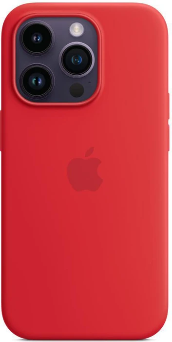 Apple Silikon Case mit MagSafe für iPhone 14 Pro (PRODUCT)RED