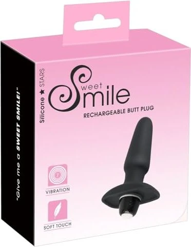 Sweet Smile Rechargeable Butt Plug Analvibrator