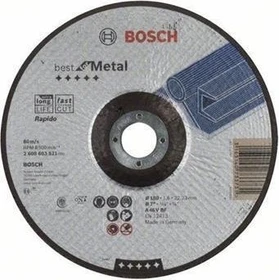 Bosch Professional A46VBF Best for Metal Trennscheibe, 180x1.6x22.23mm, 1 Stück