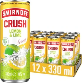 Smirnoff Ice Crush Lemon & Lime 12x 250ml