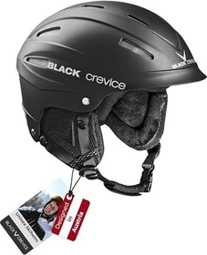 Black Crevice Ischgl Helm schwarz