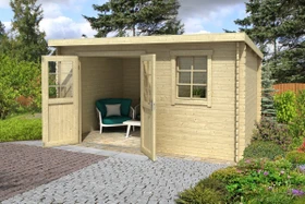 Lasita Maja Amira 230 Gartenhaus natur