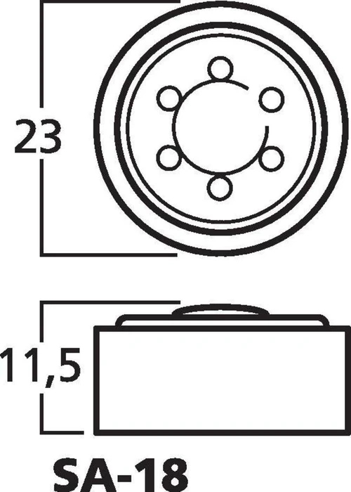 Monacor SA-18 Mikrofonkapsel