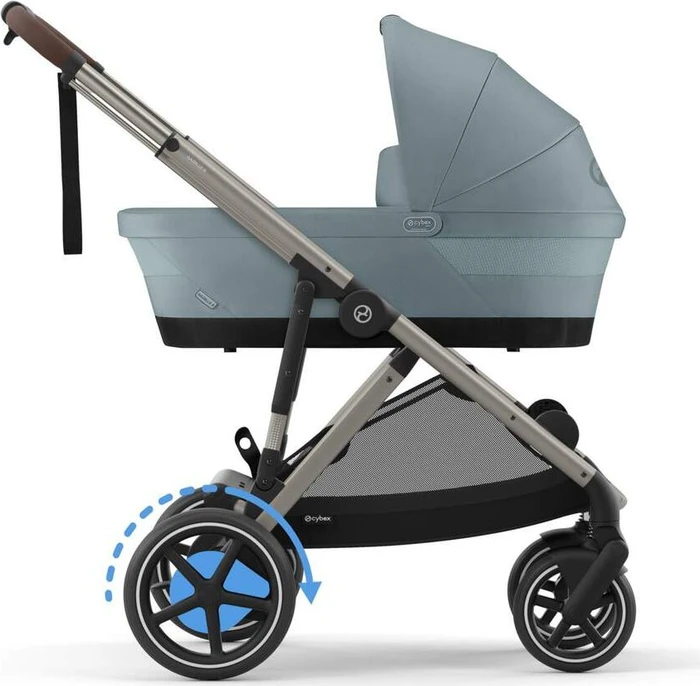 Cybex e-Gazelle S Taupe Frame stormy blue 2024
