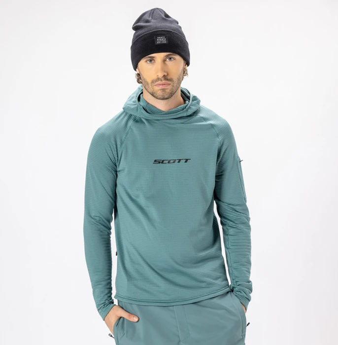 Scott Defined Light Hoodie frozen blue (Herren)