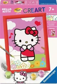 Ravensburger Malen nach Zahlen CreArt Fröhliche Hello Kitty