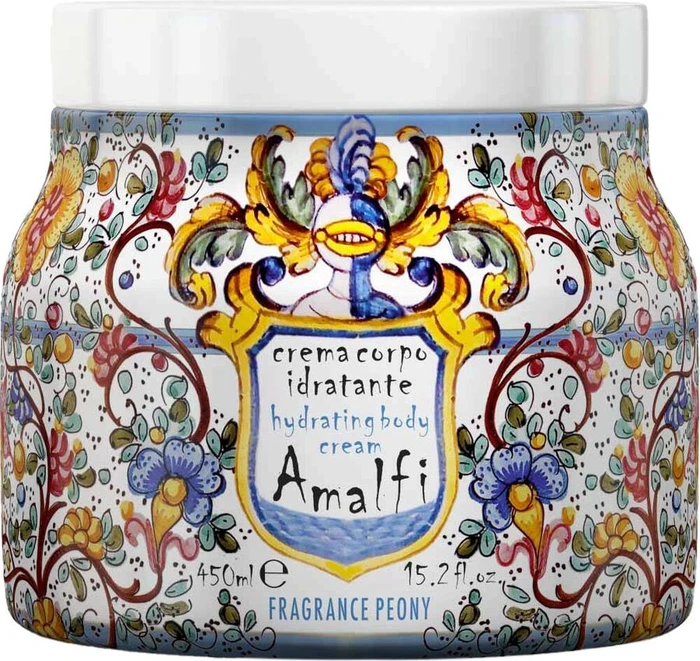 Rudy Profumi Le Maioliche Amalfi Italian Flowers Hydrating Body Cream, 450ml