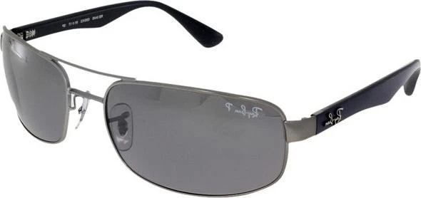 Ray-Ban RB3445 61mm grey-blue/polarized silver mirror