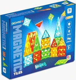 Geomag Magnetic Tiles Gems 16