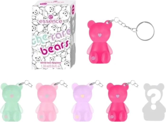 Essence The Rare Bears Blind Box Lipgloss, 1.38ml
