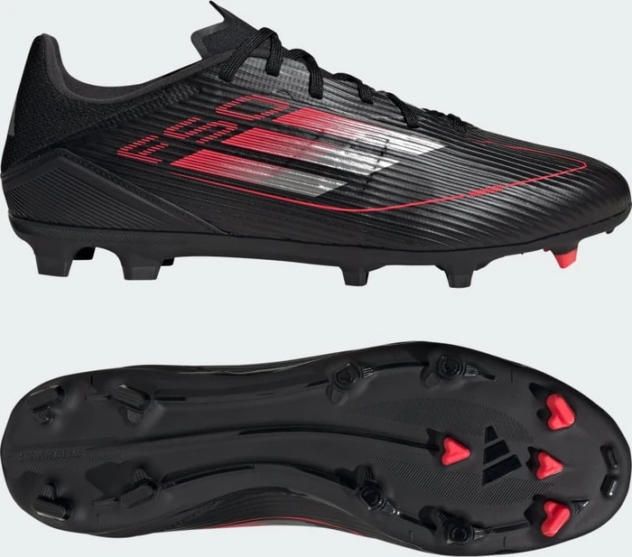 adidas F50 League FG/MG core black/iron metallic/lucid red