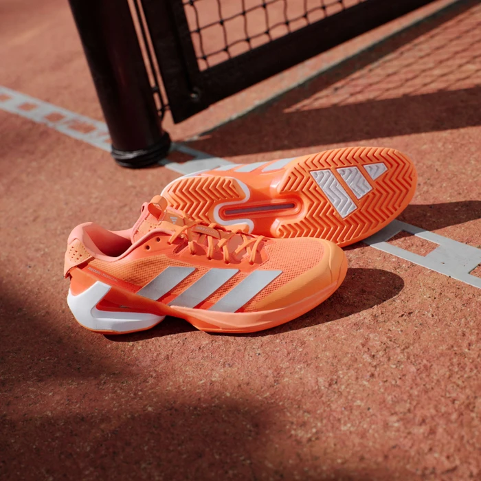 adidas Adizero Ubersonic 5 lucid orange/silver metalic/core black (Herren)