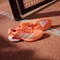 adidas Adizero Ubersonic 5 lucid orange/silver metalic/core black (Herren) Vorschaubild