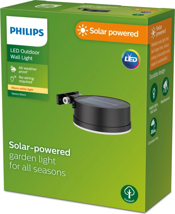 Philips Vynce Solar Wandleuchte