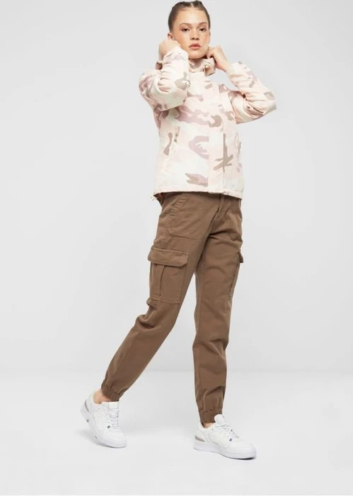 Brandit Windbreaker Frontzip Jacke candy camo (Damen)